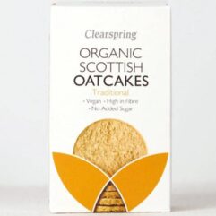 Clearspring Organic Oatcakes -Traditional