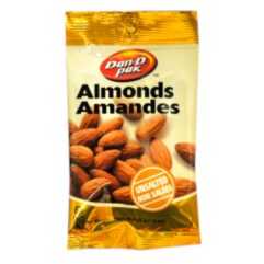 Almonds Roasted - Unsalted 50g