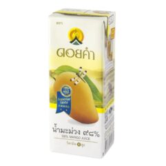 Mango Juice 
 芒果汁200ml (非濃縮果汁)