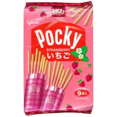 固力果百奇草莓餅乾條9包