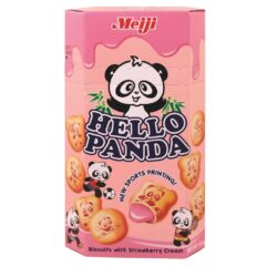 明治熊仔士多啤梨餅