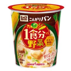 POKKA SAP杯裝野菜雞湯連麵包