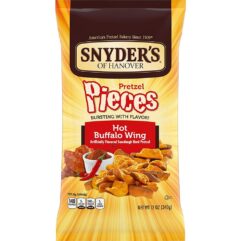 Hot Buffalo Wing Pretzels 12oz 特辣水牛城雞翼味酥片12安士