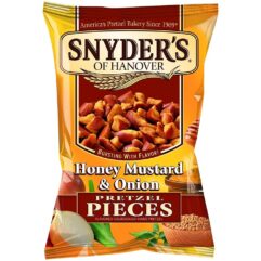 Honey Mustard & Onion Pretzels 2oz 蜜糖芥末洋蔥酥片2安士
