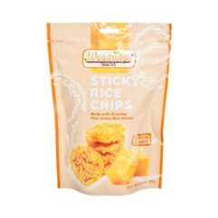 Cheddar Cheese Sticky Rice Chips 80g 手造脆米片 - 車打芝士味 80g