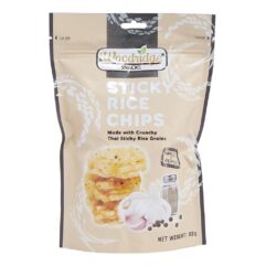 Black Pepper & Garlic Sticky Rice Chips 80g